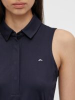 Dena Sleeveless Golf Top Navy Women J.Lindeberg Clothing 66XF2652 - Image 2