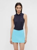 Dena Sleeveless Golf Top Navy Women J.Lindeberg Clothing 66XF2652