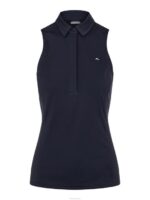 Dena Sleeveless Golf Top Navy Women J.Lindeberg Clothing 66XF2652 - Image 5