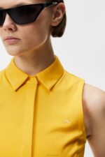 Dena Sleeveless Top Citrus Women J.Lindeberg Clothing 66XF1437 - Image 3