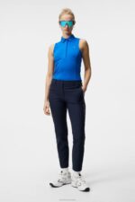 Dena Sleeveless Top Lapis Blue Women J.Lindeberg Clothing 66XF1438 - Image 2