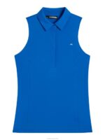 Dena Sleeveless Top Lapis Blue Women J.Lindeberg Clothing 66XF1438 - Image 5