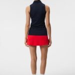 Dena Sleeveless Top Navy Women J.Lindeberg Clothing 66XF1434