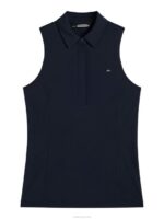 Dena Sleeveless Top Navy Women J.Lindeberg Clothing 66XF1434 - Image 5