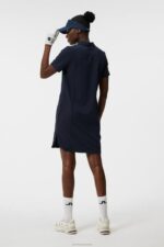 Denise Dress Navy Women J.Lindeberg Clothing 66XF1662