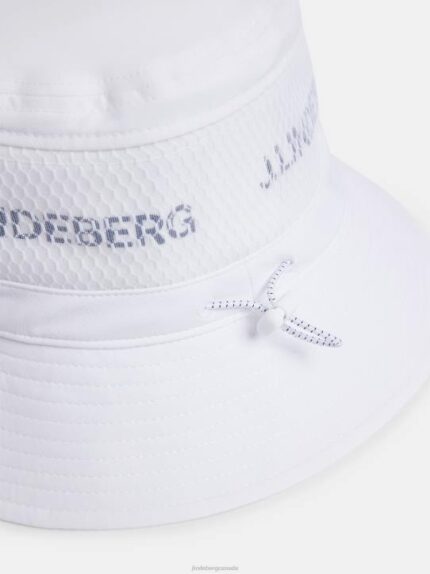 Denver Bucket Hat White Men J.Lindeberg Accessory 66XF875