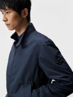 Derek Poly Jacket Navy Men J.Lindeberg Clothing 66XF926 - Image 3