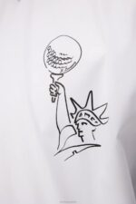 Dex Nyc Golf Jacket White Men J.Lindeberg Clothing 66XF687 - Image 5