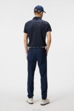 Diamond Pant Navy Men J.Lindeberg Clothing 66XF418