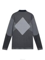 Diamond Seamless Mid Layer Navy Men J.Lindeberg Clothing 66XF645 - Image 5