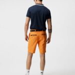 Diamond Shorts Russet Orange Men J.Lindeberg Clothing 66XF448
