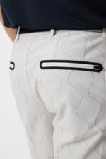 Diamond Shorts White Men J.Lindeberg Clothing 66XF449 - Image 3
