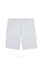 Diamond Shorts White Men J.Lindeberg Clothing 66XF449 - Image 4
