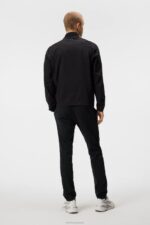 Diamond Tech Bomber Black Men J.Lindeberg Clothing 66XF715 - Image 2