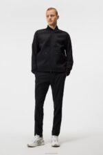Diamond Tech Bomber Black Men J.Lindeberg Clothing 66XF715 - Image 3