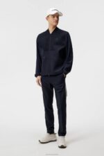 Diamond Tech Bomber Navy Men J.Lindeberg Clothing 66XF716 - Image 3