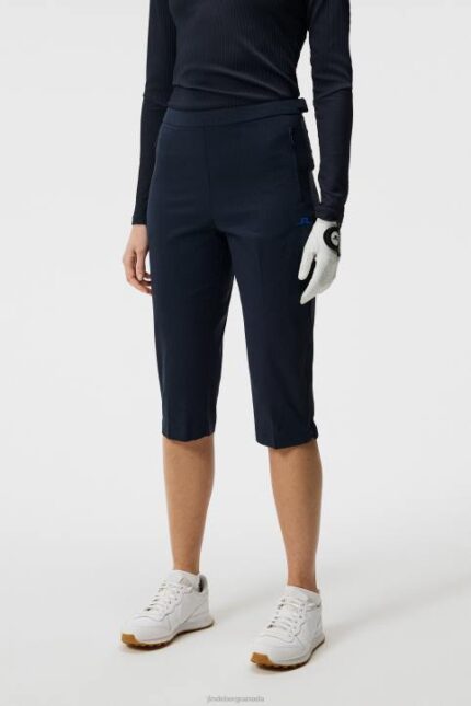 Dilara Capri Pant Navy Women J.Lindeberg Clothing 66XF1738
