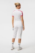 Dilara Capri Pant White Women J.Lindeberg Clothing 66XF1739 - Image 2