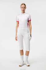 Dilara Capri Pant White Women J.Lindeberg Clothing 66XF1739 - Image 3