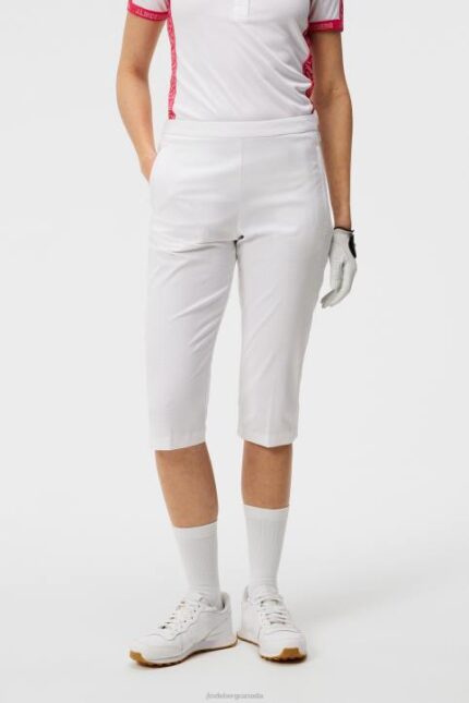 Dilara Capri Pant White Women J.Lindeberg Clothing 66XF1739