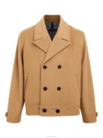 Don Double Breasted Jacket Chipmunk Men J.Lindeberg Clothing 66XF2380 - Image 5