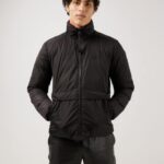 Dorn Reversible Puffer Jacket Black Men J.Lindeberg Clothing 66XF2470
