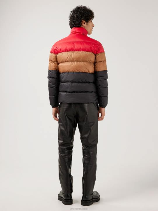 Dorn Reversible Puffer Jacket Black Men J.Lindeberg Clothing 66XF2470 - Image 3