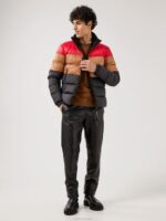 Dorn Reversible Puffer Jacket Black Men J.Lindeberg Clothing 66XF2470 - Image 4