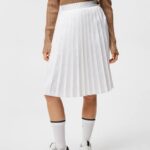 Dorothea Pleated Skirt White Women J.Lindeberg Clothing 66XF1618