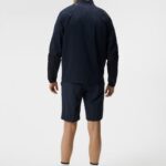 Dotted Hybrid Wind Jacket Navy Men J.Lindeberg Clothing 66XF731