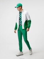 Dotted Hybrid Wind Jacket White Men J.Lindeberg Clothing 66XF730 - Image 2