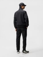 Dovid Hybrid Jacket Black Men J.Lindeberg Clothing 66XF1075 - Image 2