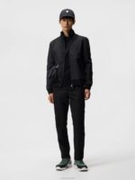 Dovid Hybrid Jacket Black Men J.Lindeberg Clothing 66XF1075 - Image 3