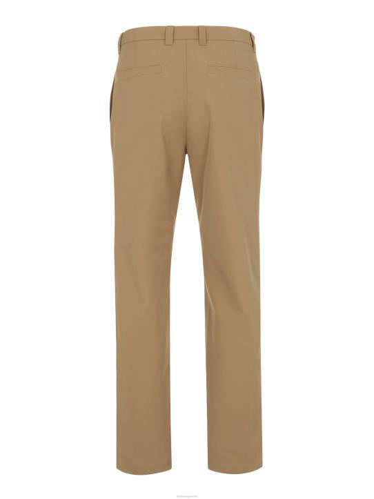 Dropper Lux Twill Pants Tiger Brown Men J.Lindeberg Clothing 66XF2235 - Image 2