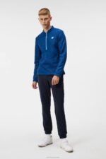 Drumstick Mid Layer Estate Blue Men J.Lindeberg Clothing 66XF511 - Image 3