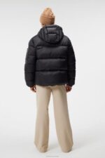 Duke Down Jacket Black Men J.Lindeberg Clothing 66XF914 - Image 2
