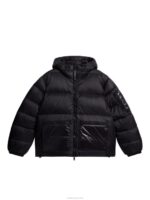 Duke Down Jacket Black Men J.Lindeberg Clothing 66XF914 - Image 6