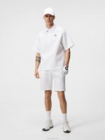 Dune Polo White Men J.Lindeberg Clothing 66XF163 - Image 2