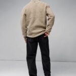 Dustin Wool Fleece Jacket Tiger Brown Men J.Lindeberg Clothing 66XF2325