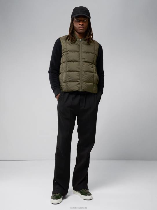 Dwayne Reversible Vest Forest Green Men J.Lindeberg Clothing 66XF2407 - Image 3