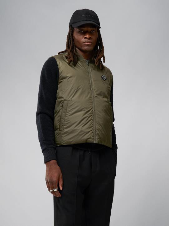 Dwayne Reversible Vest Forest Green Men J.Lindeberg Clothing 66XF2407 - Image 1