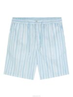 Earl Painted Stripe Shorts Dream Blue Men J.Lindeberg Clothing 66XF1124 - Image 5