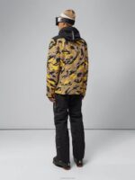 Eclipse Print Jacket Canimol Tiger Men J.Lindeberg Clothing 66XF1285 - Image 2