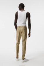 Ed Rib Knit Tank White Men J.Lindeberg Clothing 66XF1030 - Image 2