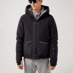 Edmund Ski Jacket Black Men J.Lindeberg Clothing 66XF2480