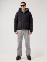 Edmund Ski Jacket Black Men J.Lindeberg Clothing 66XF2480 - Image 3