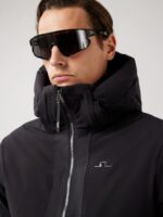 Edmund Ski Jacket Black Men J.Lindeberg Clothing 66XF2480 - Image 4