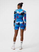 Ekon Print Short Tights Grey Big Bridge Women J.Lindeberg Clothing 66XF1854 - Image 2