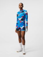 Ekon Print Short Tights Grey Big Bridge Women J.Lindeberg Clothing 66XF1854 - Image 3