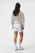 Ekon Short Tights White Women J.Lindeberg Clothing 66XF1851
